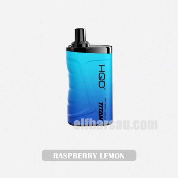 HQD Titan 7000 Raspberry Lemon - Tart Raspberry and Tangy Lemon Mix